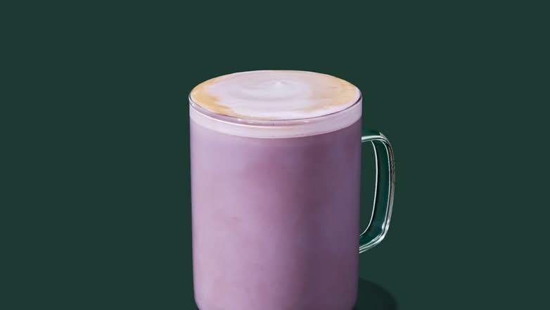 Ube Coconut Latte