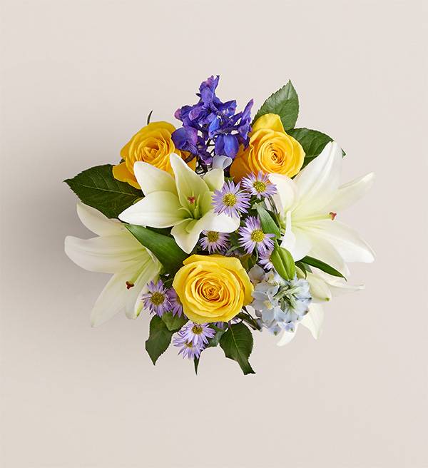 Bright Blue Skies Bouquet Small