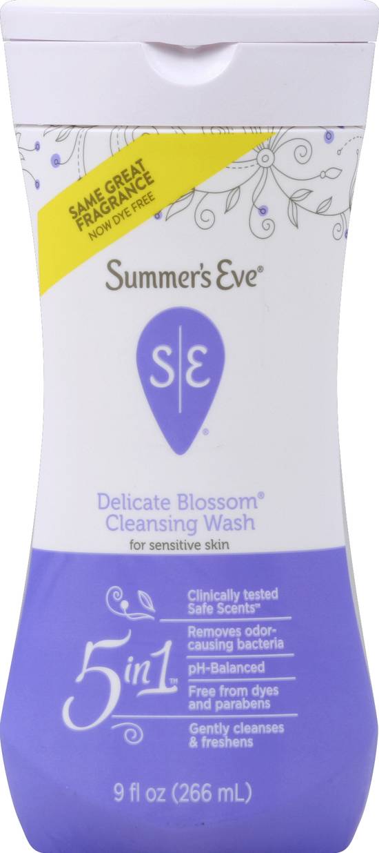 Summer's Eve Delicate Blossom Cleansing Wash (9 fl oz)