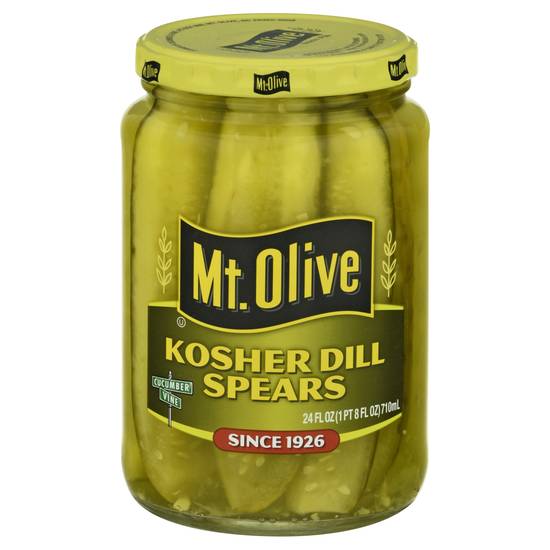 Mt. Olive Kosher Dill Spear Pickles