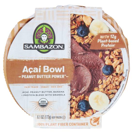 Sambazon Acai Bowl Peanut Butter Power