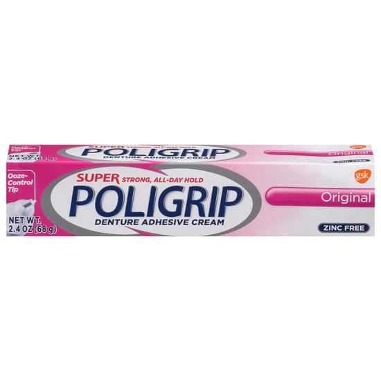 Poligrip Original Denture Adhesive Cream
