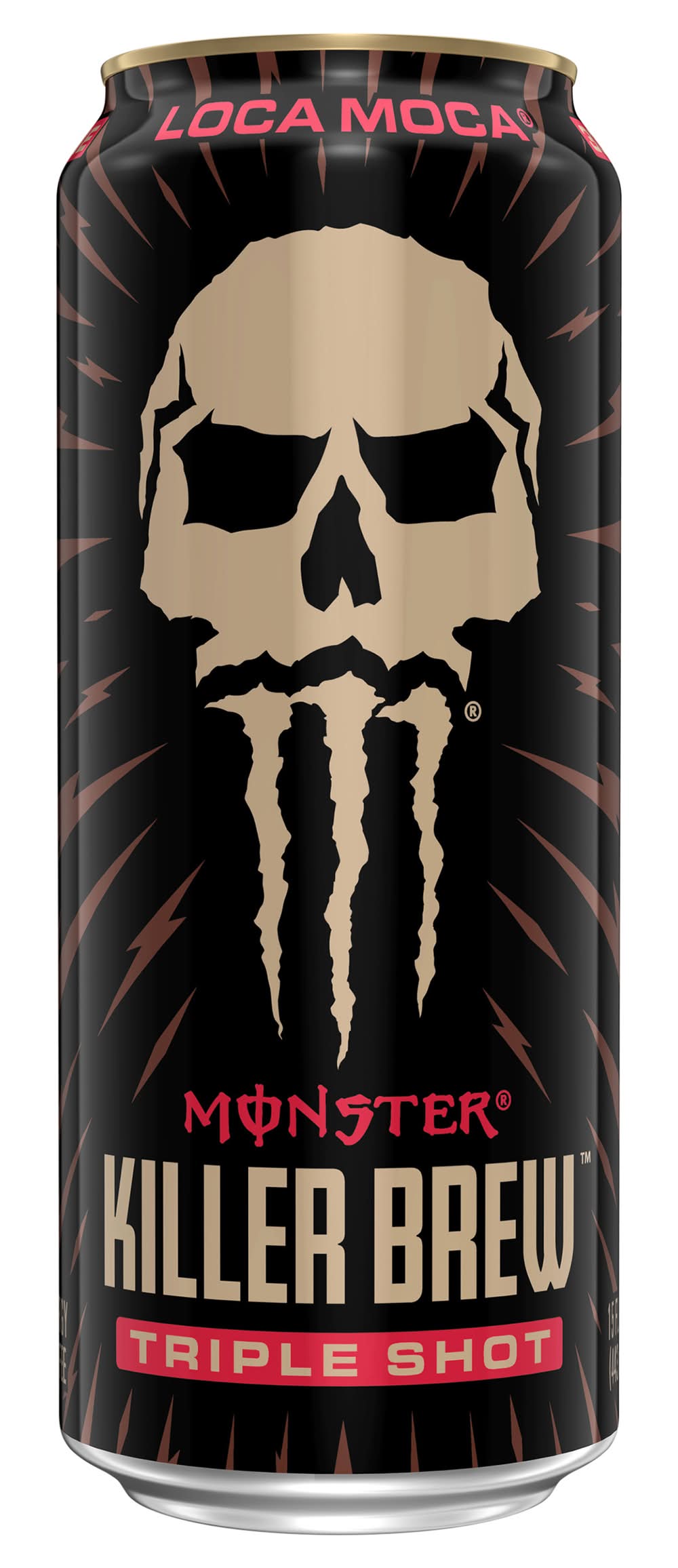 Monster Energy Killer Brew Triple Shot Energy Coffee, Loca Mocha (15 fl oz)