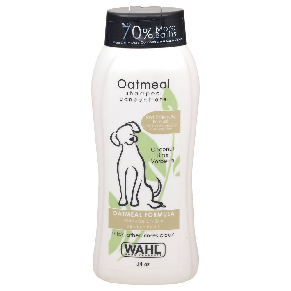 Wahl Oatmeal Coconut Lime Verbena Shampoo Concentrate