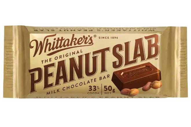 Whittakers Slab Peanut 50g