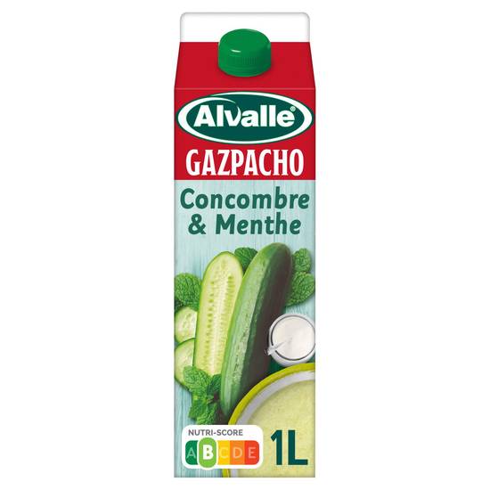 Alvalle - Gazpacho concombre & menthe (1L)