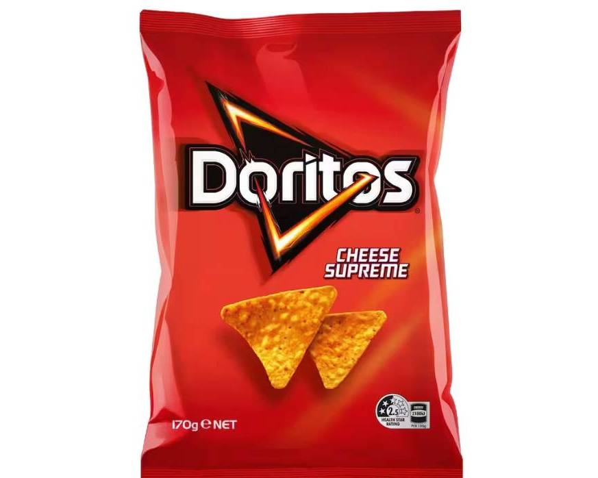 Bluebird Doritos 170g Cheese Supreme