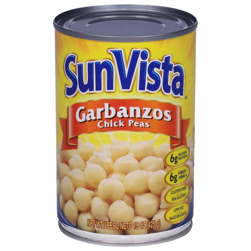 SunVista Garbanzos Chick Peas (15 oz)