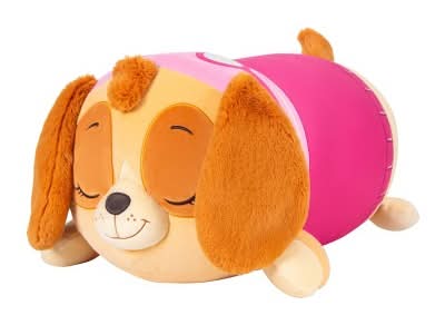 PAW Patrol Sleepamallows Original Jumbo Plush Stuffed Animal 3+ Up, 18 in, Skye