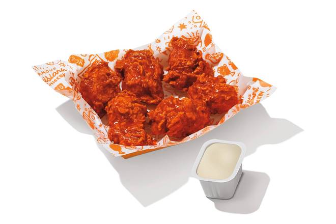 6Pc Boneless Wings Only