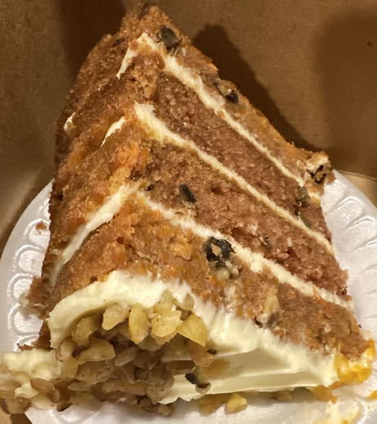Slice of Carrot Cake