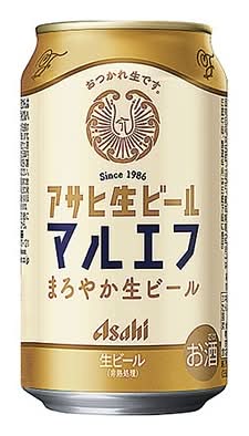 【アルコール】アサヒ 生ビール マルエフ(350ml)