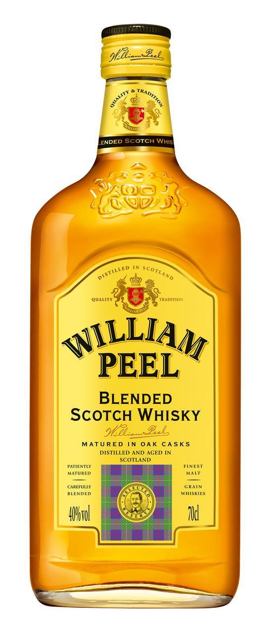 William peel blended scotch whisky (70cl)