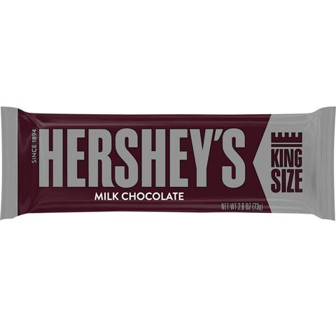 Hershey’s Milk Chocolate King Size 2.6oz