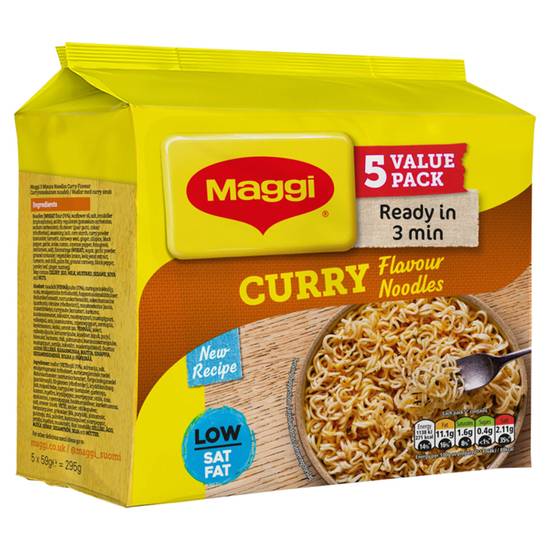 Maggi 5pk Curry Noodles