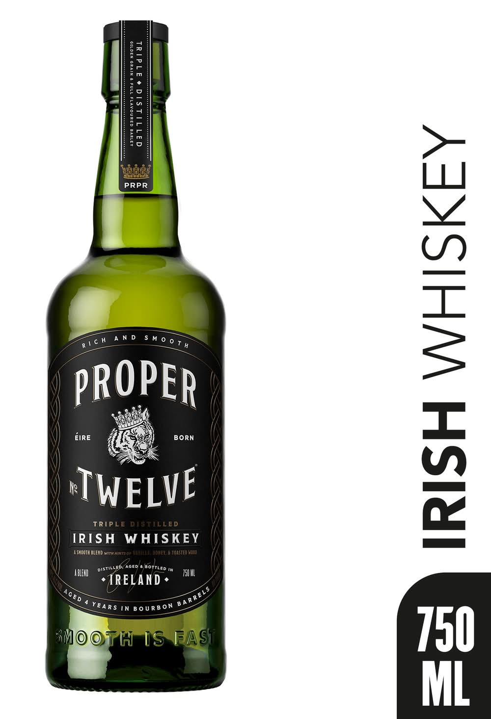 Proper Twelve Triple Distilled Irish Whisky 4 Year Old (750 ml)