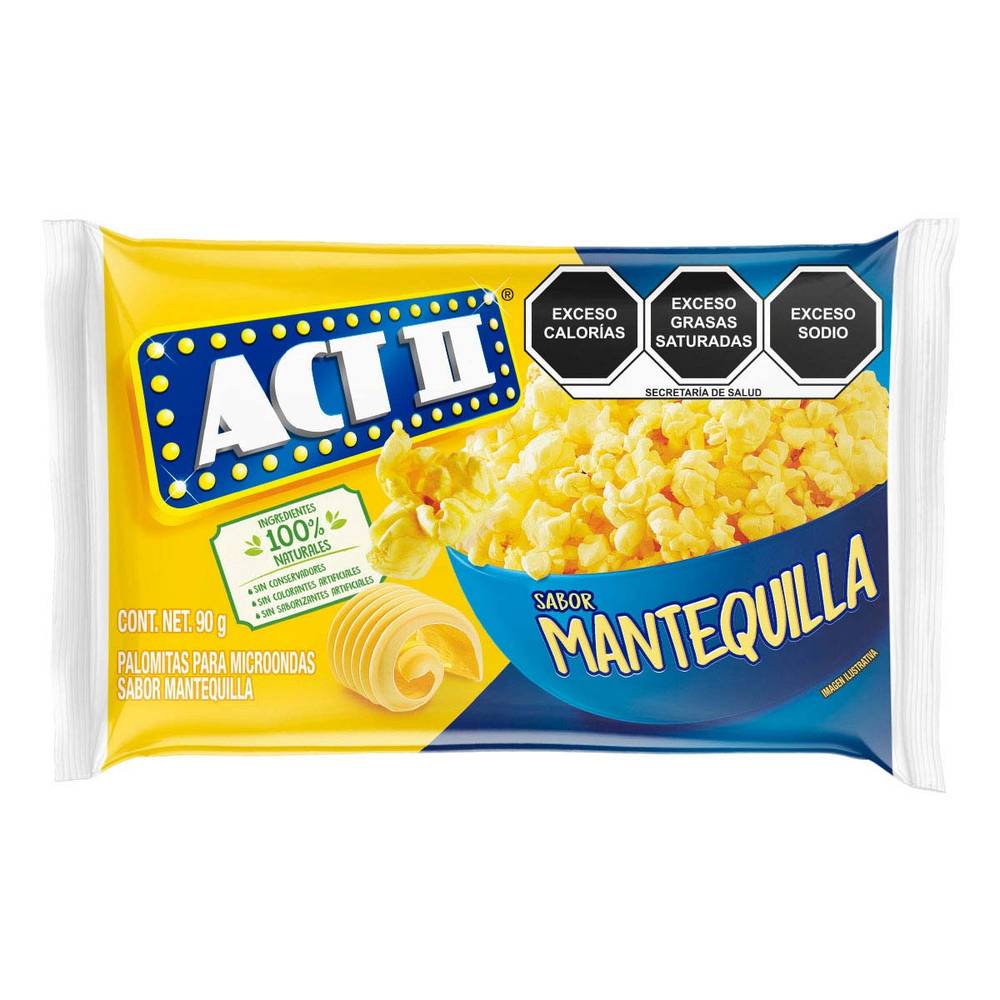 Act II · Palomitas sabor mantequilla (90 g)