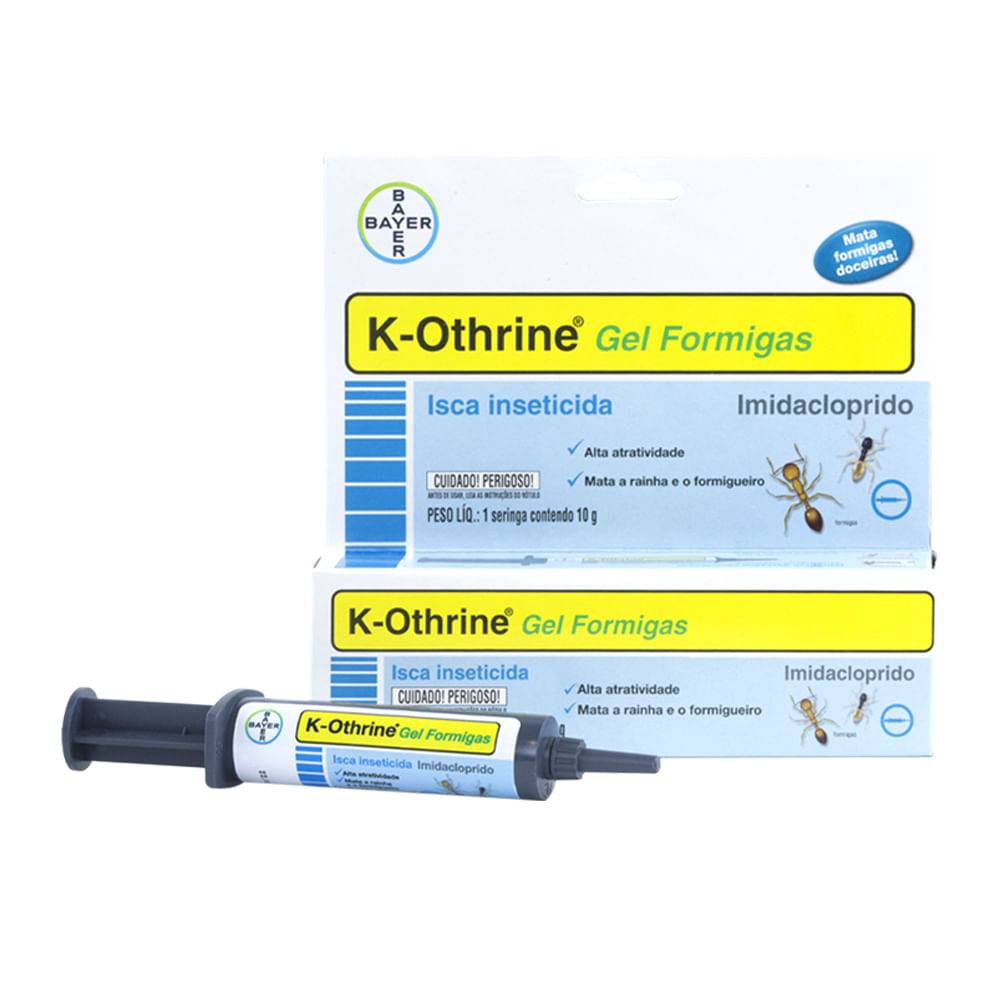 Bayer inseticida em gel k-othrine formigas (10g)