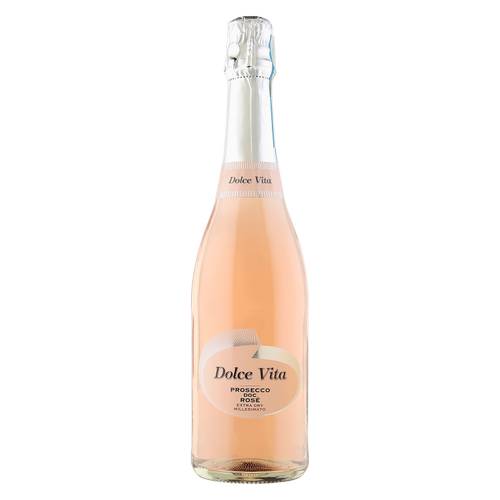 La Dolce Vita Doc Italian Rose Prosecco Wine (750 ml)