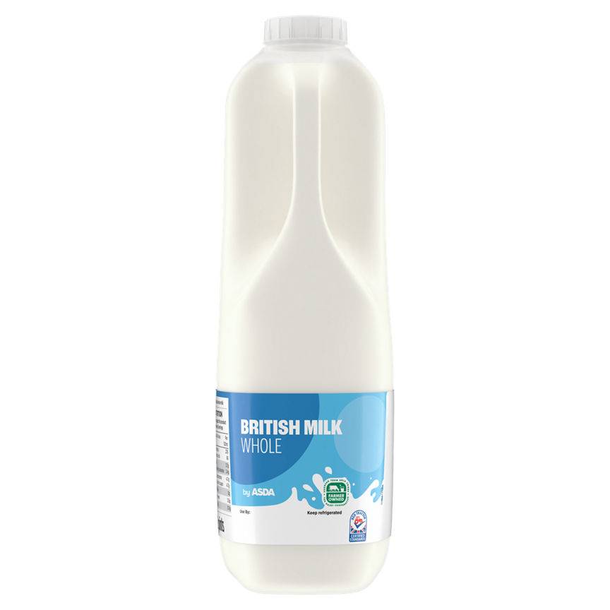 Asda Whole Milk 2pts