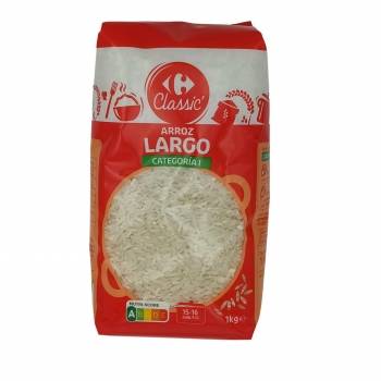 Arroz largo categoria 1 Carrefour Classc´ 1 kg.