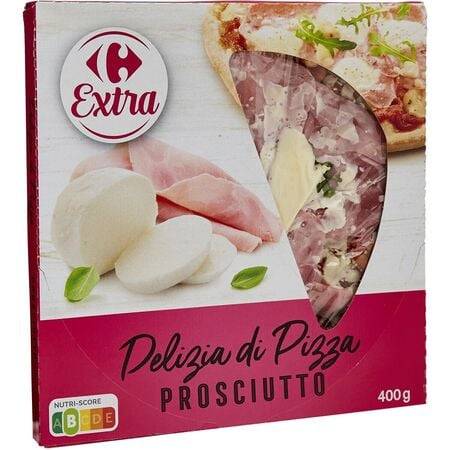 Pizza Prosciutto CARREFOUR EXTRA - la boite de 400g