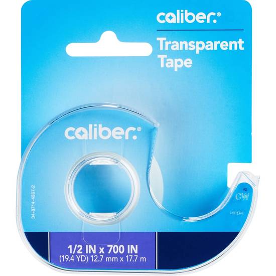 Caliber Transparent Tape