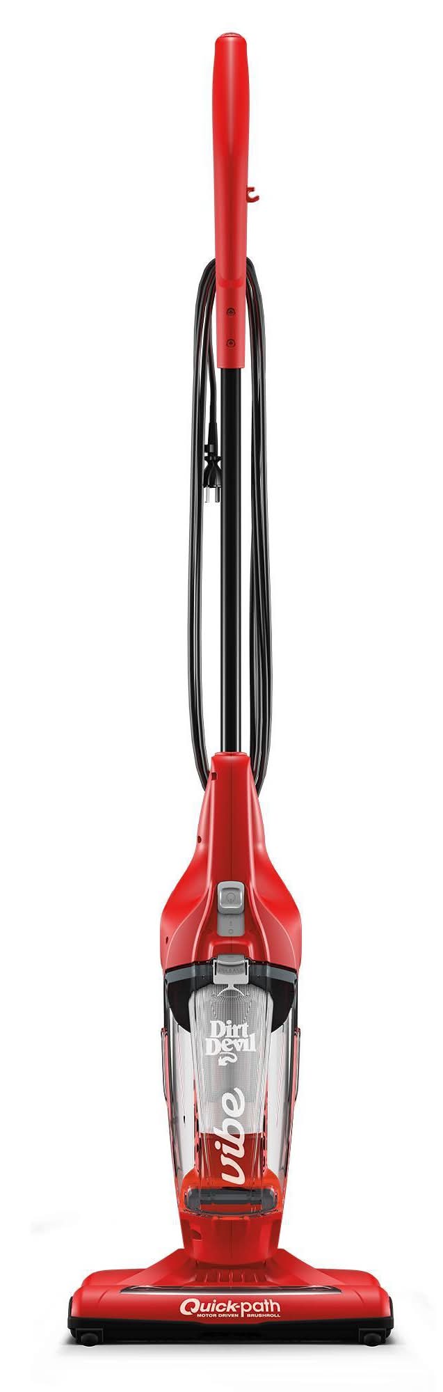 Dirt Devil 3 In 1 Corded Vibe Stick Vacuum Cleaner, Red