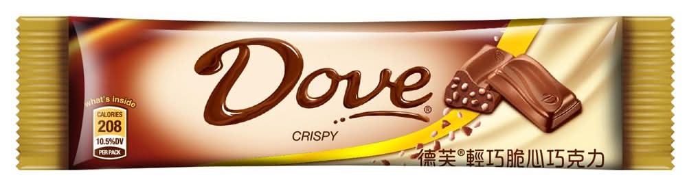 Dove德芙 巧克力 - 輕巧脆心