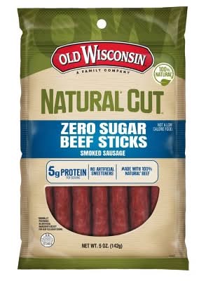 Old Wisconsin Natural Cut Beef Meat Sticks (5 oz)
