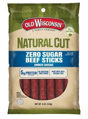 Old Wisconsin Natural Cut Beef Meat Sticks (5 oz)