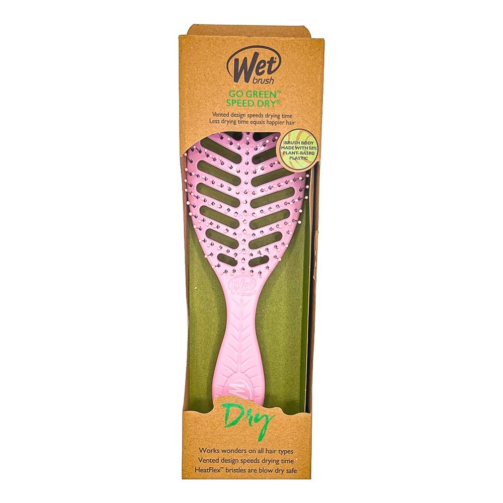Wet Brush Go Green Speed Dry Hair Brush - Pink