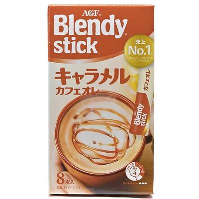 ＡＧＦ　ブレンディ　スティック　キャラメルカフェオレ　８本入