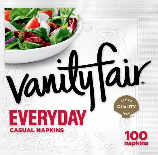 Vanity Fair Everyday Casual 2-ply Napkins (100 ct)