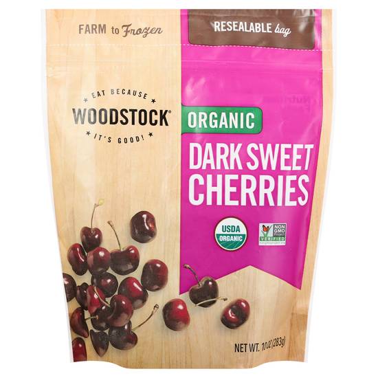 Woodstock Organic Dark Sweet Cherries