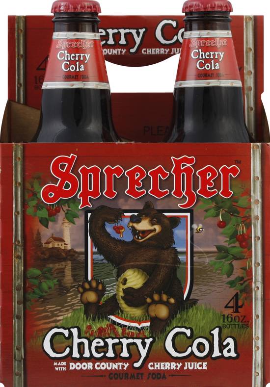 Sprecher Cherry Cola (4 ct, 16 oz)