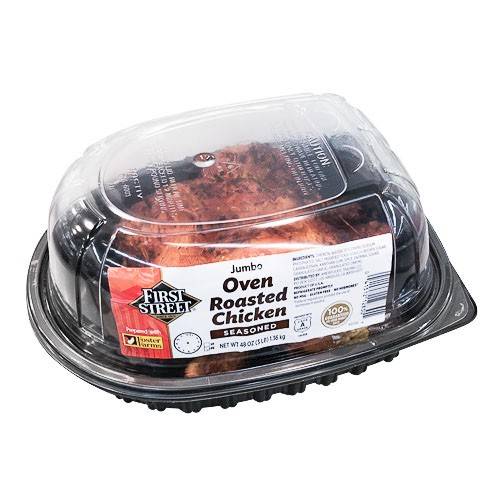 First Street · Jumbo Oven Roasted Seasoned Chicken (32 oz)