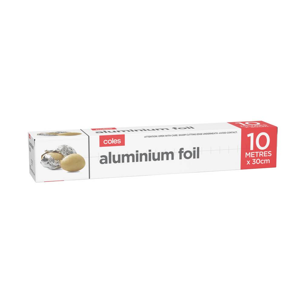 Coles Aluminium Foil (10 m x 30 cm)