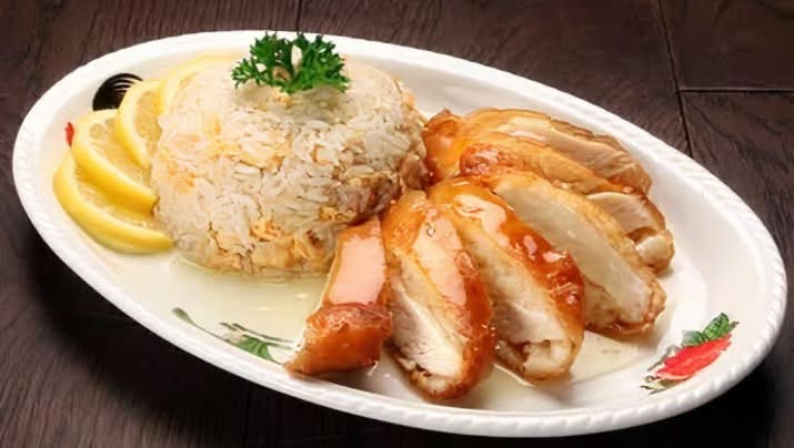 R14 Lemon Chicken with Fried Rice