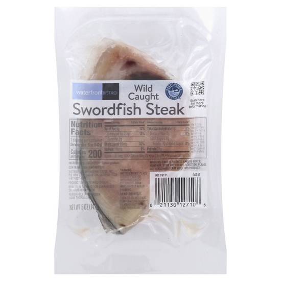 Waterfront Bistro Wild Caught Swordfish Steak (5 oz)