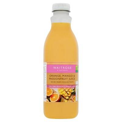Waitrose Orange, Mango & Passionfruit Juice (1L)