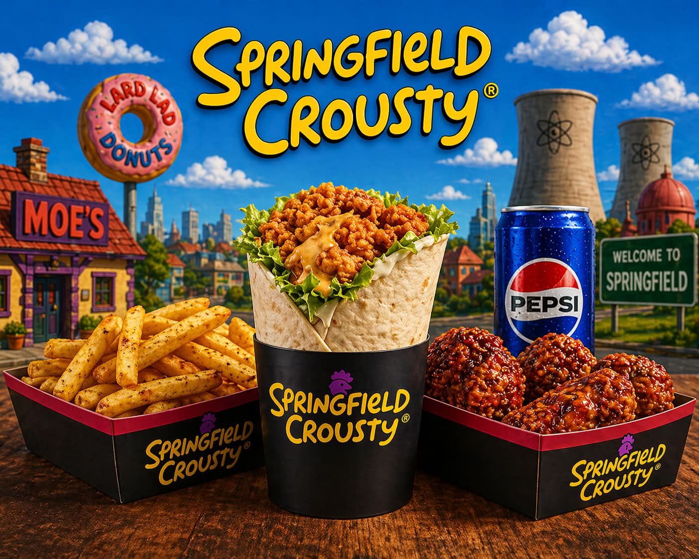 MENU BART’WRAP 🌮🍗🍟🥤