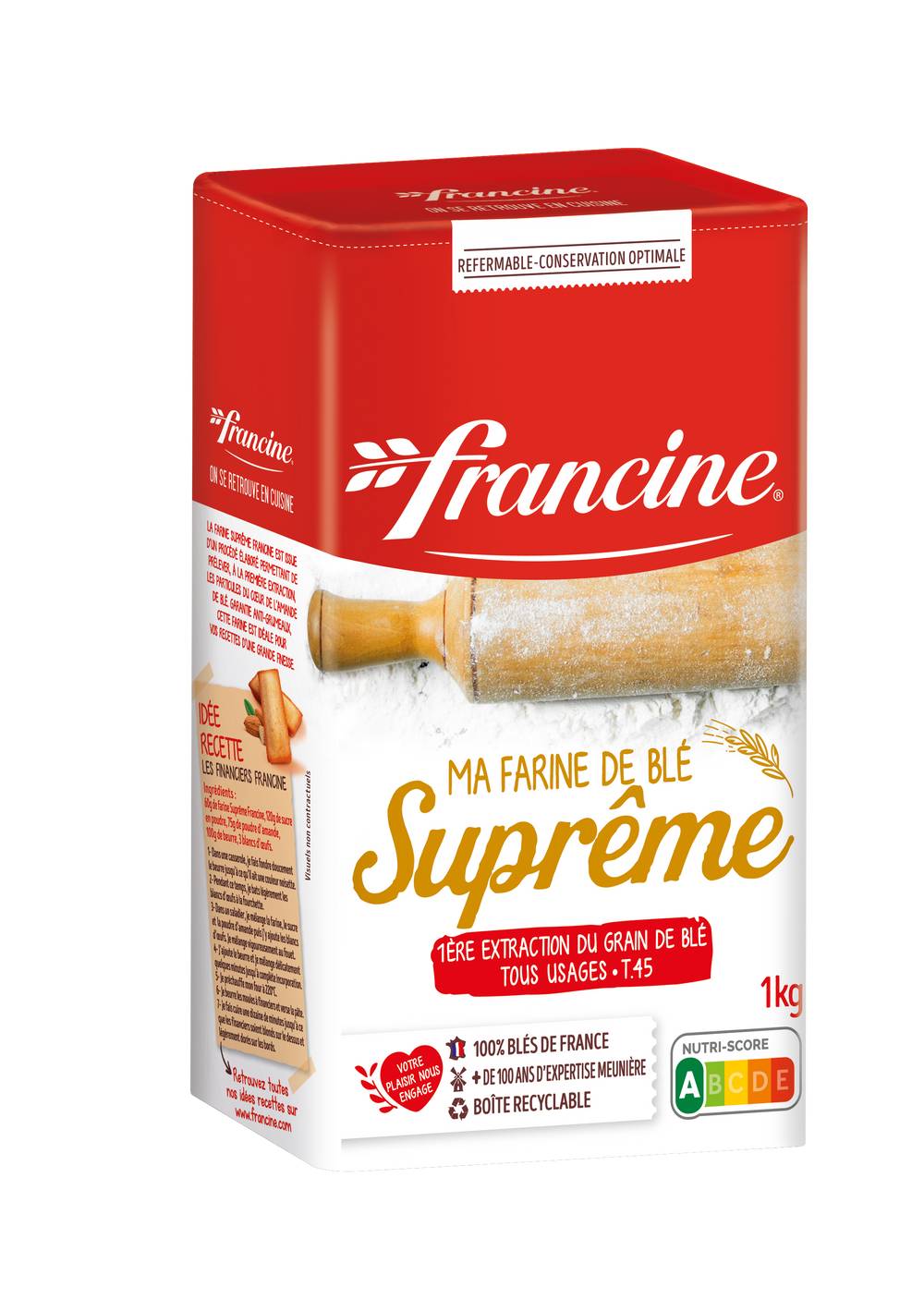 Francine - Farine de blé suprême (1kg)