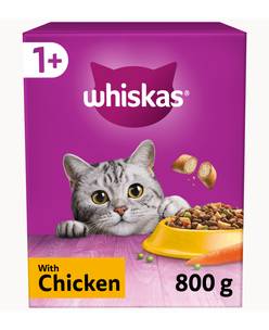 Whiskas with Delicious Chicken 1+ 800g