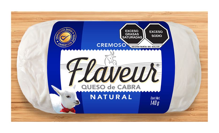 Flaveur · Queso de cabra natural (140 g)