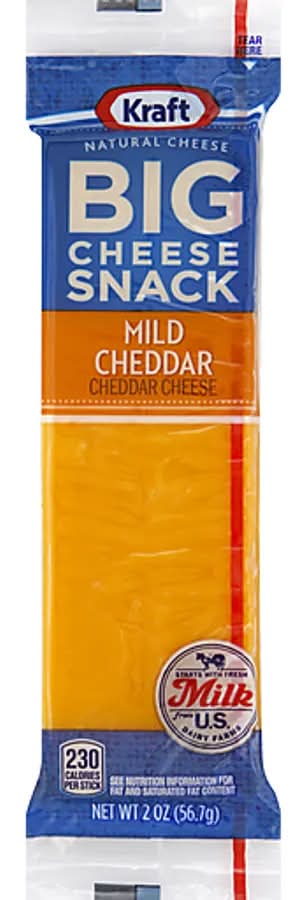 Kraft Big Cheese Snack Mild Cheddar