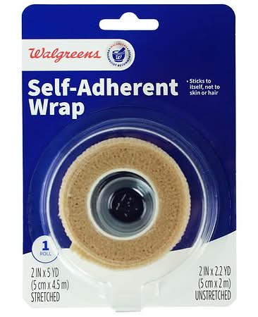 Walgreens Self-Adherent Wrap Tan 2 Inch