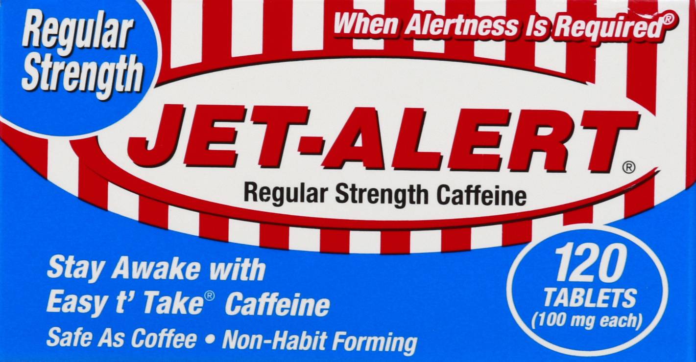 Jet Alert Regular Strength Caffeine