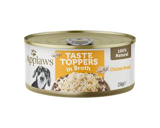 Applaws Taste Topper in Broth Chicken Breast 156g