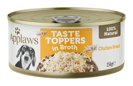 Applaws Taste Toppers in Broth Wet Dog Food (156g)